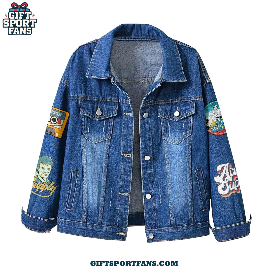 Air Supply 50th Anniversary 2025 Demin Jacket Air Supply 50th Anniversary 2025 Demin Jacket