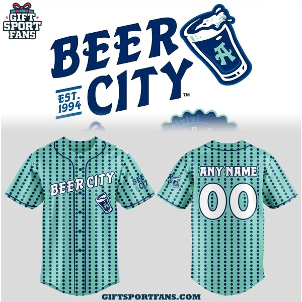 Asheville Baseball Beer City 2025 Special Custom Baseball Jersey