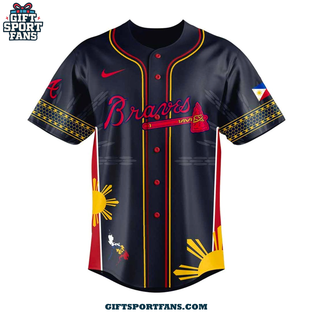 Atlanta Braves Filipino Heritage Night 2025 New Jersey Cap Atlanta Braves Filipino Heritage Night 2025 New Jersey Cap