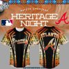 Atlanta Braves Native American Heritage Night 2025 Special Jersey Cap 1