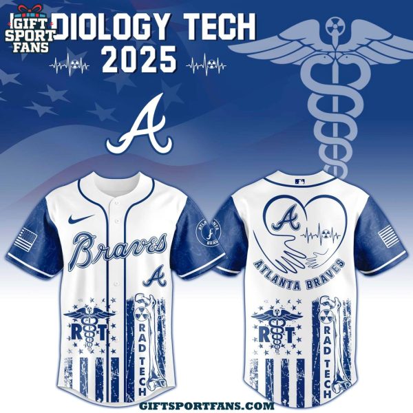 Atlanta Braves Radiology Tech Night 2025 For Fans Jersey