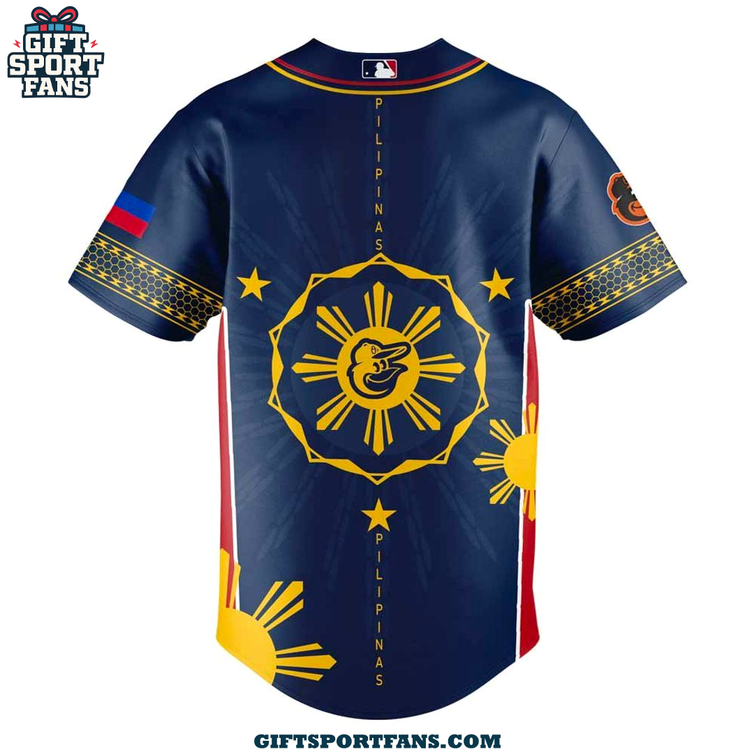 Baltimore Orioles Filipino Heritage Night 2025 New Jersey Cap Baltimore Orioles Filipino Heritage Night 2025 New Jersey Cap