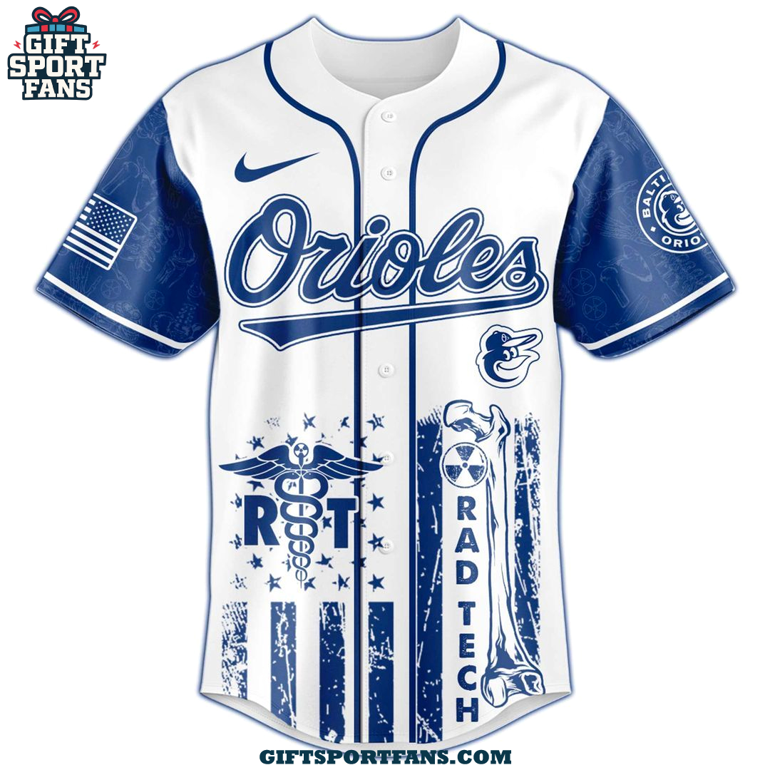 Baltimore Orioles Radiology Tech Night 2025 For Fans Jersey Baltimore Orioles Radiology Tech Night 2025 For Fans Jersey