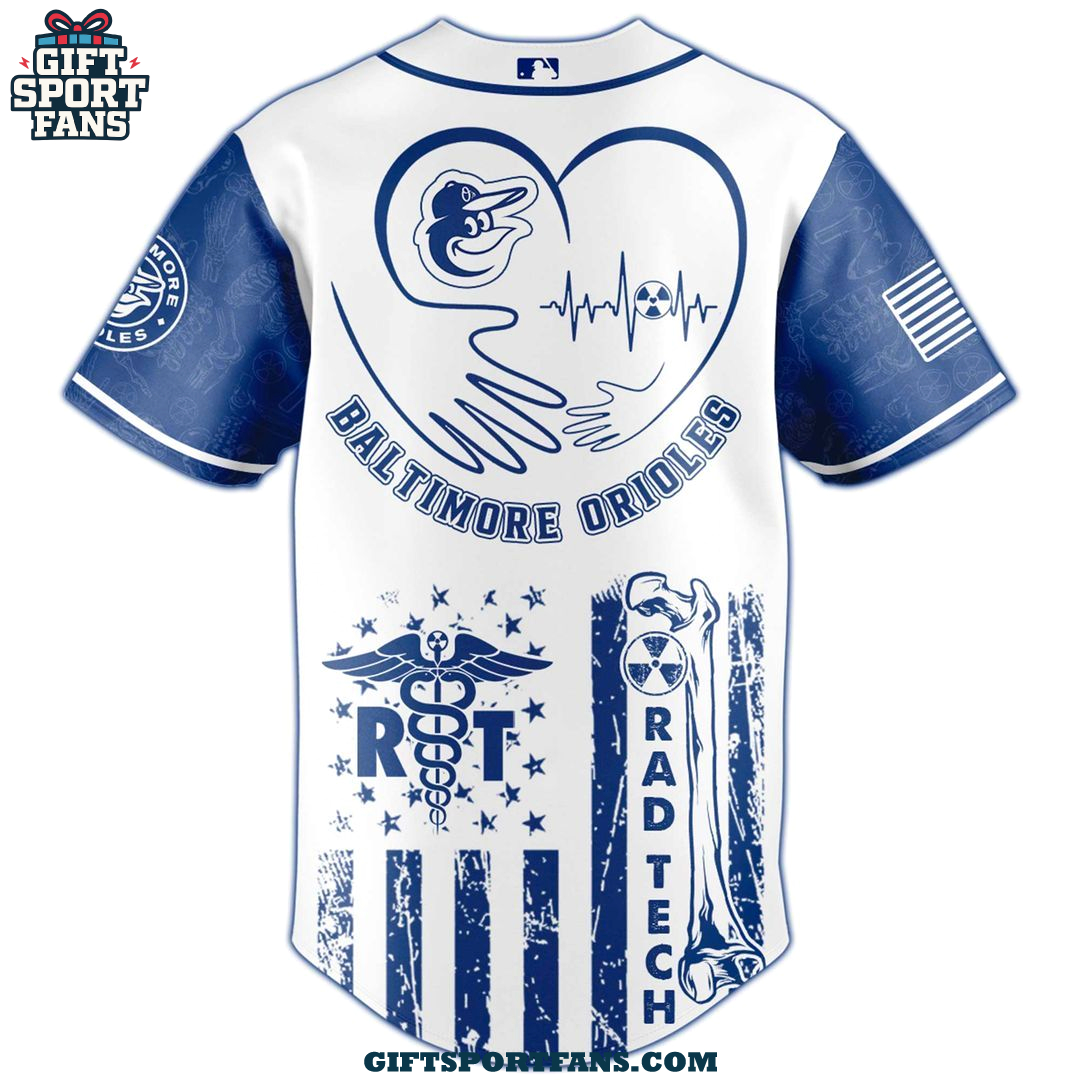 Baltimore Orioles Radiology Tech Night 2025 For Fans Jersey Baltimore Orioles Radiology Tech Night 2025 For Fans Jersey
