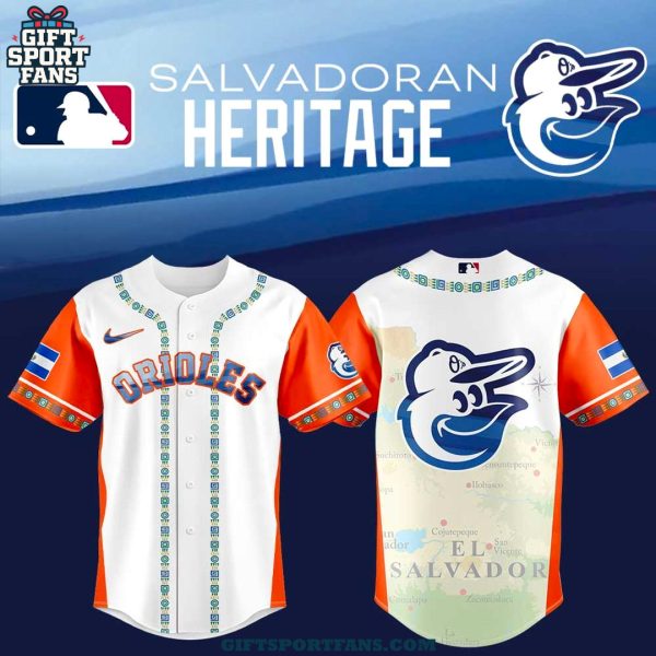 Baltimore Orioles Salvadoran Heritage Night 2025 Special Jersey Cap