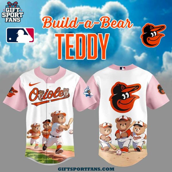 Baltimore Orioles Teddy Bear 2025 Jersey