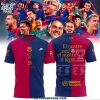 Barcelona La Liga 2025 Champions 3d T Shirt 2