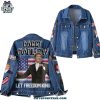 Barry Manilow Let Freedom King 2025 Demin Jacket 2