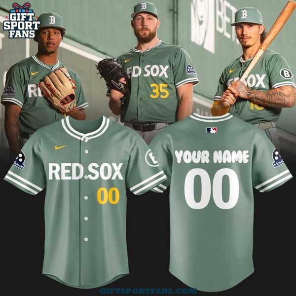 Boston Red Sox Green Monster City 2025 New Edition Custom Jersey
