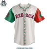 Boston Red Sox Mexican Heritage Night 2025 Custom Jersey Cap 2