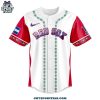 Boston Red Sox Salvadoran Heritage Night 2025 Special Jersey Cap 2