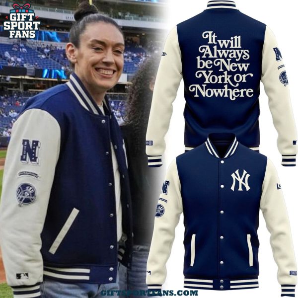 Breanna Stewart x Yankees 2025 Baseball Jacket