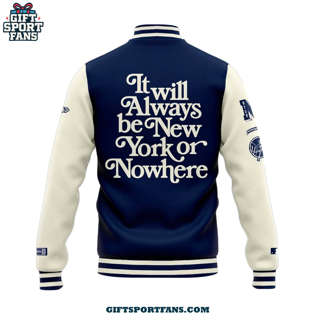 Breanna Stewart x Yankees 2025 Baseball Jacket Breanna Stewart x Yankees 2025 Baseball Jacket
