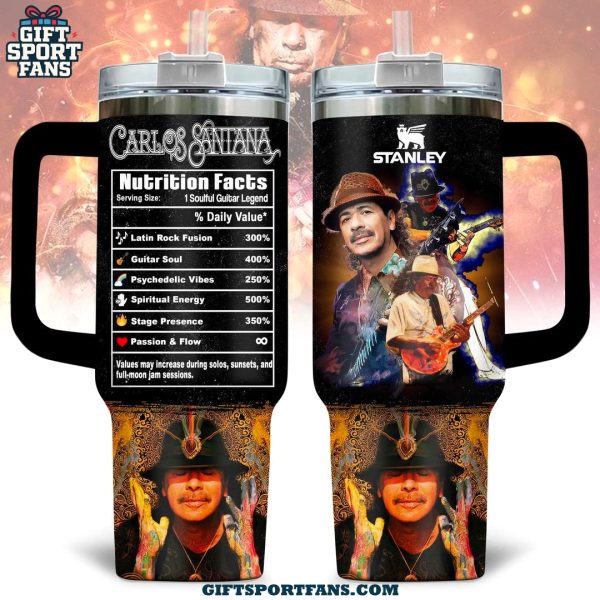 Carlos Santana 2025 For Fans Tumbler