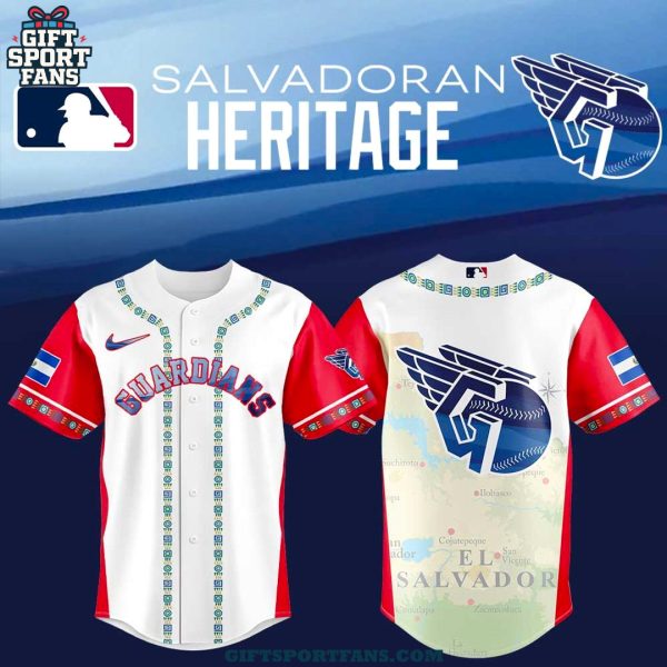 Cleveland Guardians Salvadoran Heritage Night 2025 Special Jersey Cap