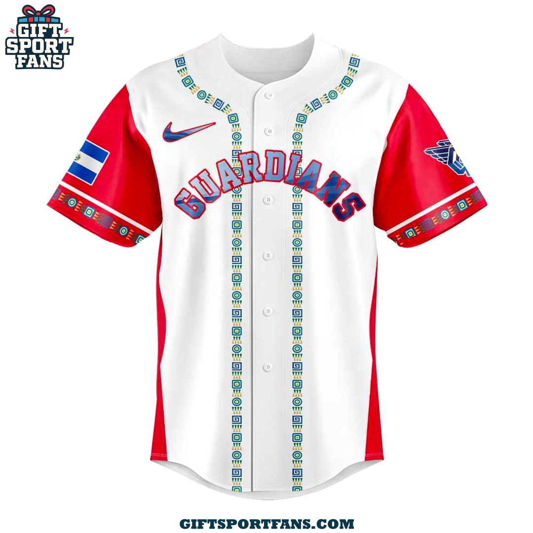 Cleveland Guardians Salvadoran Heritage Night 2025 Special Jersey Cap Cleveland Guardians Salvadoran Heritage Night 2025 Special Jersey Cap