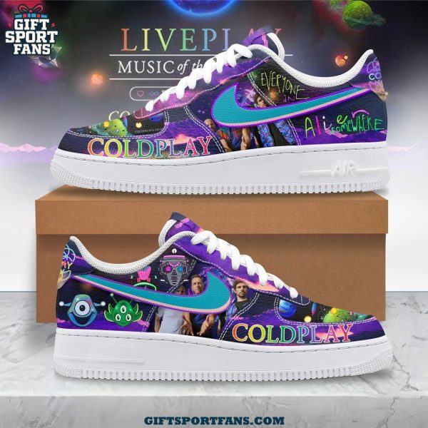 Coldplay Everyone Alice Some Where Air Force 1