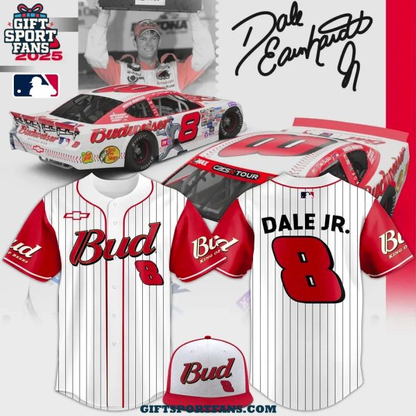 Dale Earnhardt Jr 8 Budweiser 2025 Jersey