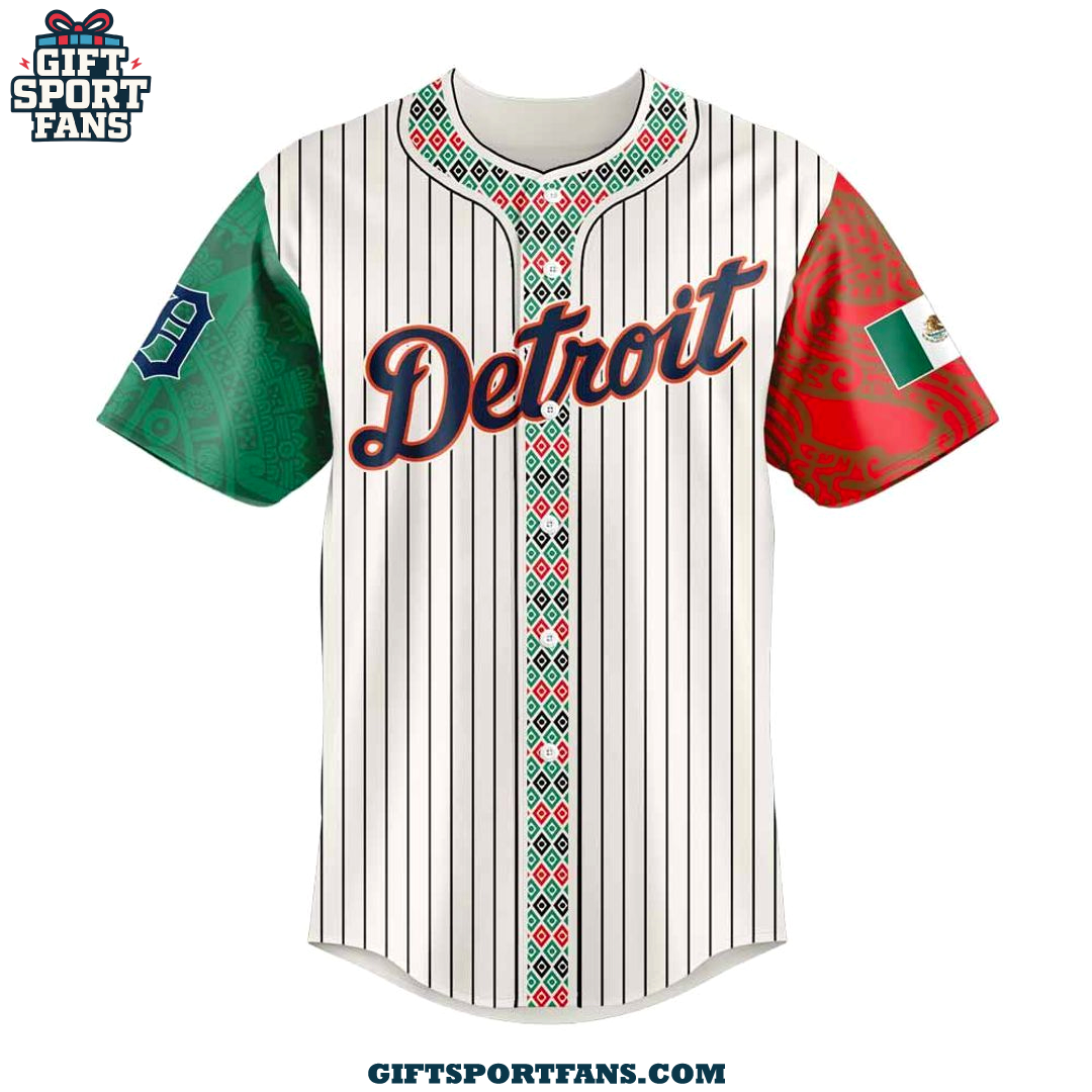 Detroit Tigers Mexican Heritage Night 2025 Jersey Detroit Tigers Mexican Heritage Night 2025 Jersey