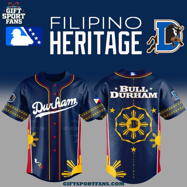 Durham Bulls Filipino Heritage Night 2025 New Jersey Cap