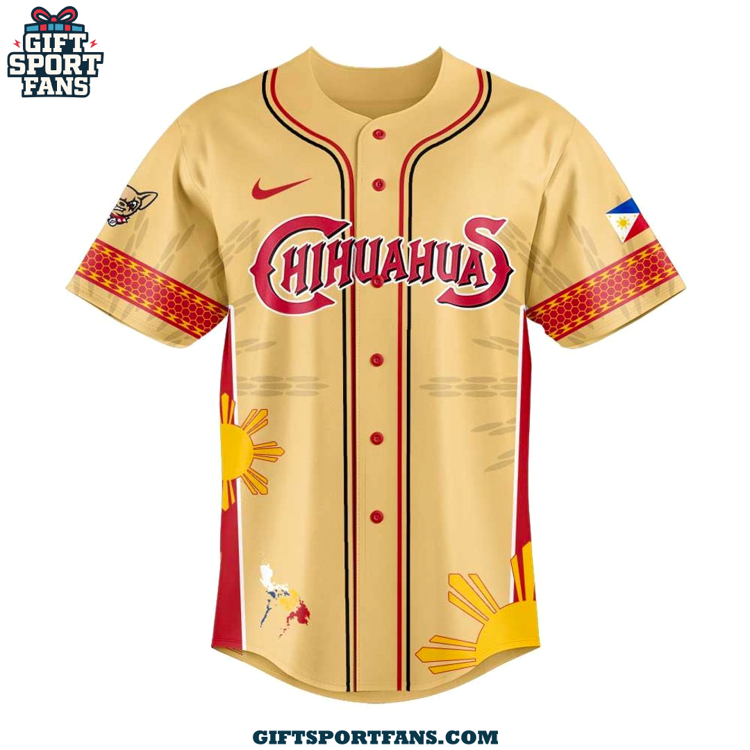 El Paso Chihuahuas Filipino Heritage Night 2025 Limited Edition Jersey El Paso Chihuahuas Filipino Heritage Night 2025 Limited Edition Jersey