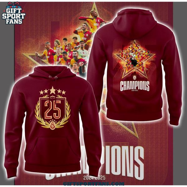 Galatasaray S.K. Champions 2025 Special Hoodie