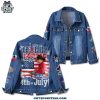 George Strait I Am Country Music Kind Of Gal Happy 4th 2025 Demin Jacket 2