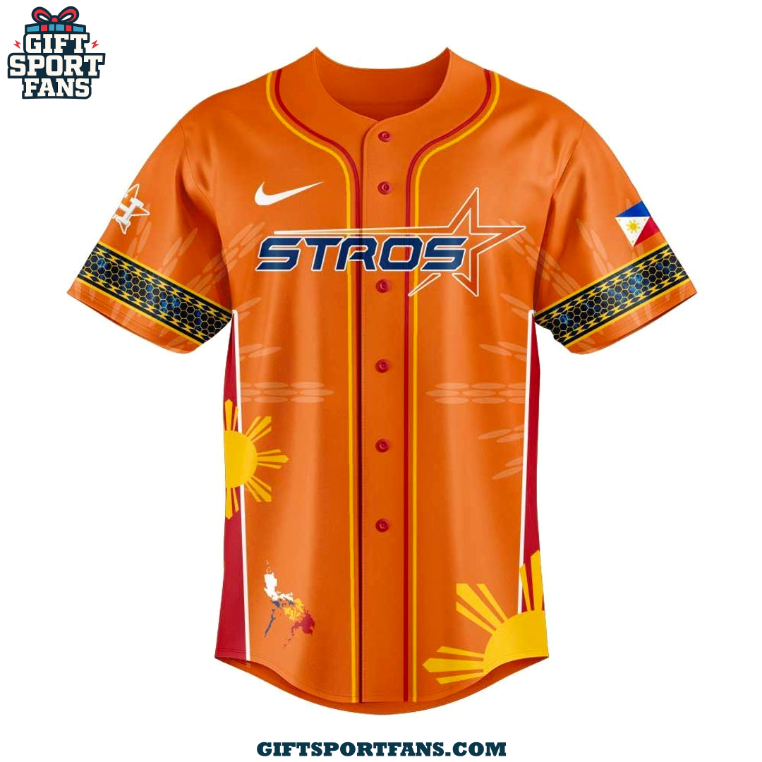 Houston Astros Filipino Heritage Night 2025 New Jersey Cap Houston Astros Filipino Heritage Night 2025 New Jersey Cap