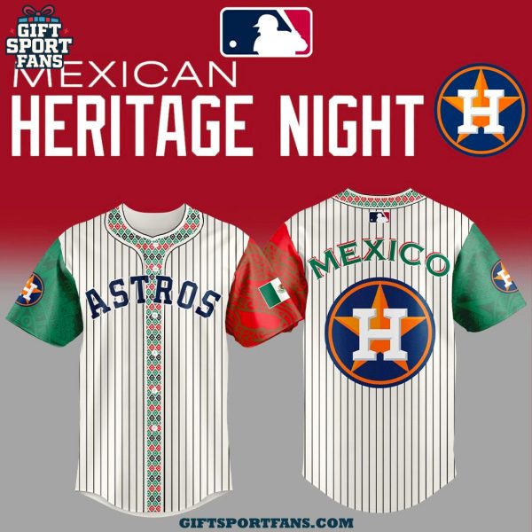 Houston Astros Mexican Heritage Night 2025 Jersey