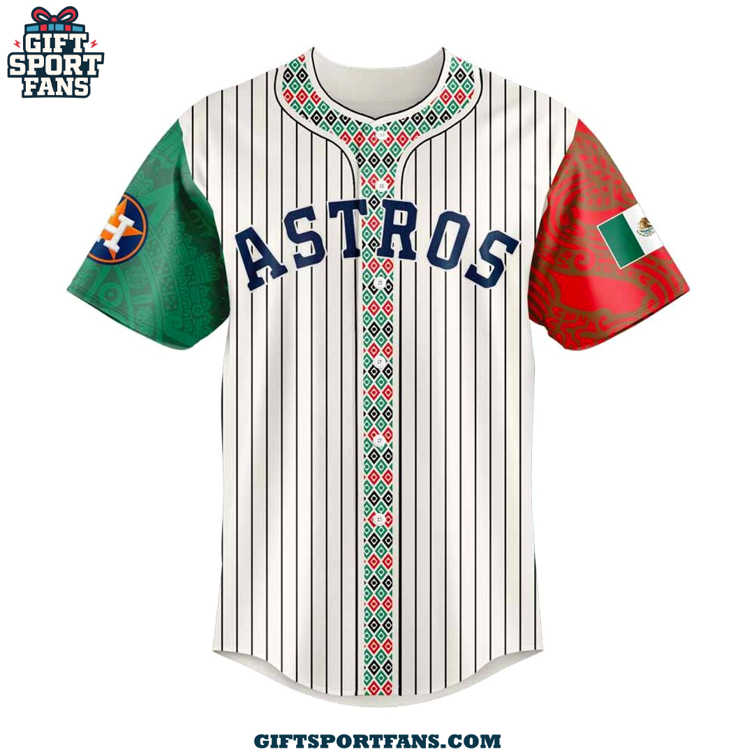 Houston Astros Mexican Heritage Night 2025 Jersey Houston Astros Mexican Heritage Night 2025 Jersey