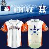 Texas Rangers Salvadoran Heritage Night 2025 Special Jersey Cap