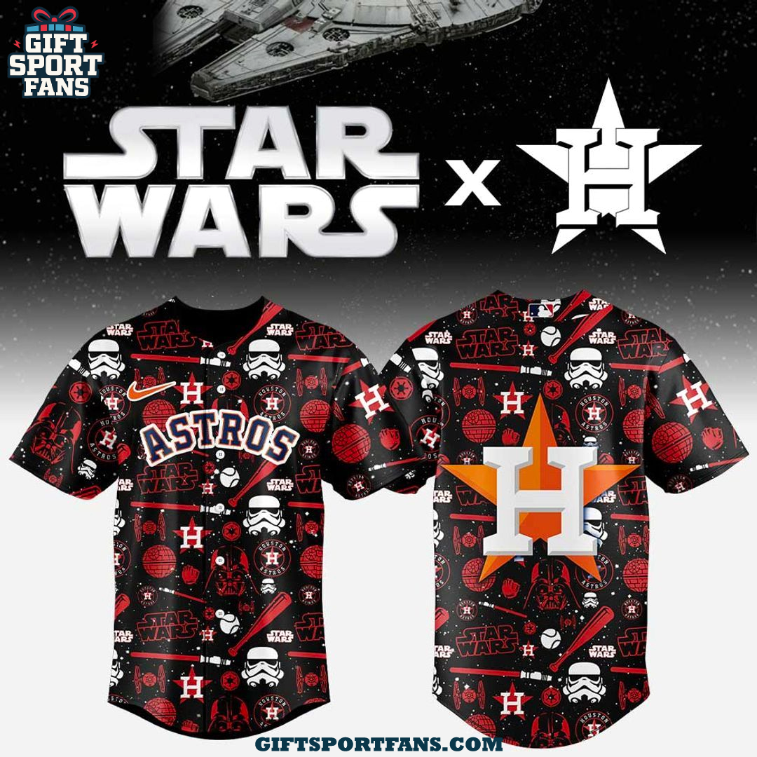 Houston Astros x Star Wars Night 2025 For Fans Jersey Houston Astros x Star Wars Night 2025 For Fans Jersey
