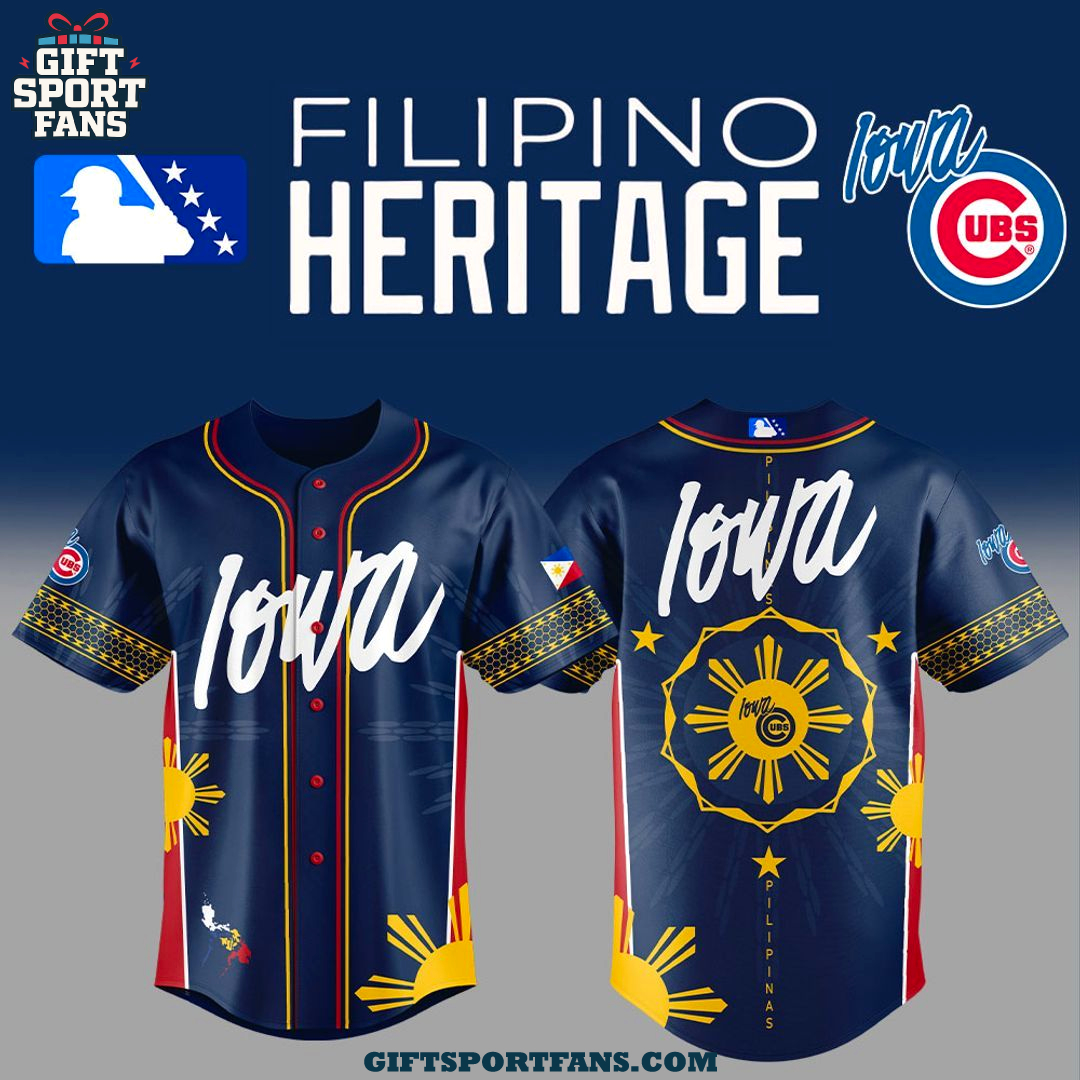 Iowa Cubs Filipino Heritage Night 2025 New Jersey Cap Iowa Cubs Filipino Heritage Night 2025 New Jersey Cap