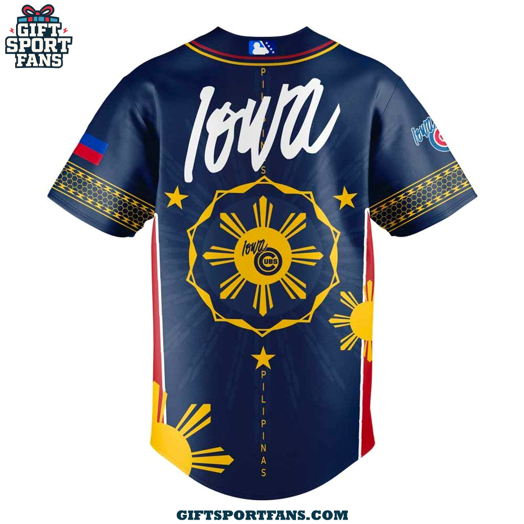 Iowa Cubs Filipino Heritage Night 2025 New Jersey Cap Iowa Cubs Filipino Heritage Night 2025 New Jersey Cap