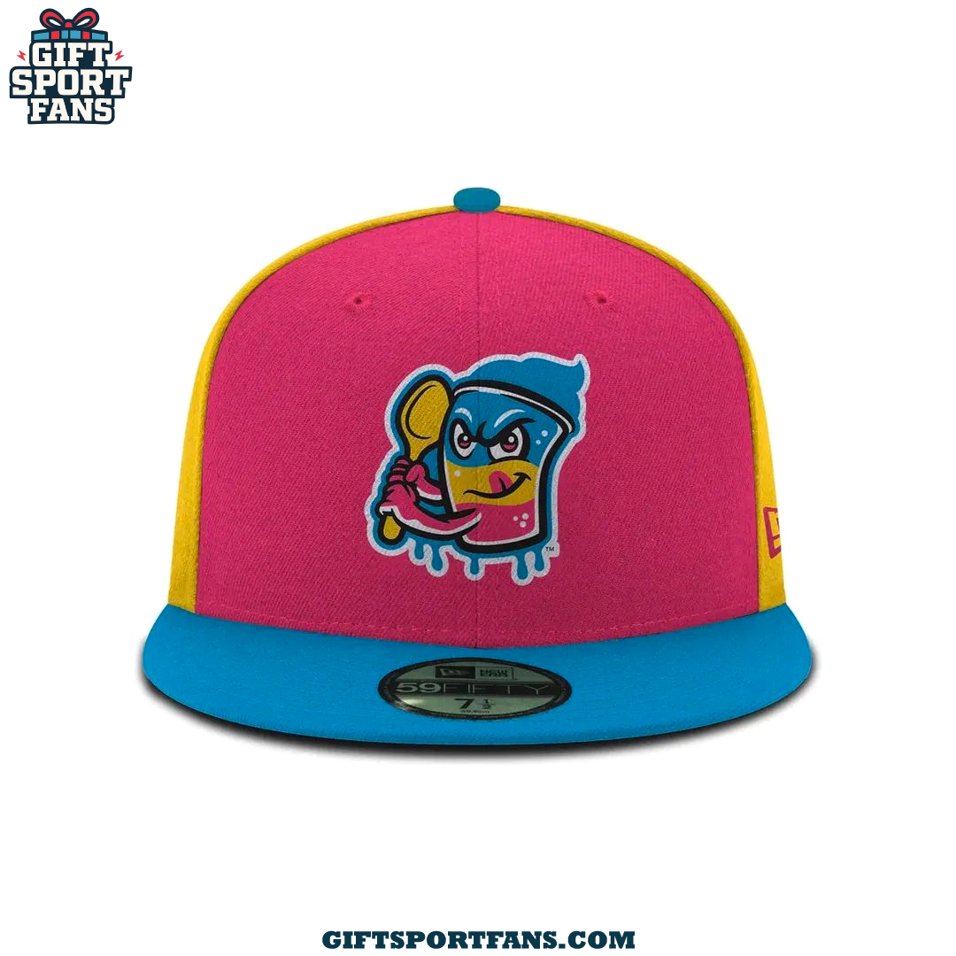 Jacksonville Jumbo Shrimp Honey Drippers Special Edition 2025 Jersey Cap Jacksonville Jumbo Shrimp Honey Drippers Special Edition 2025 Jersey Cap