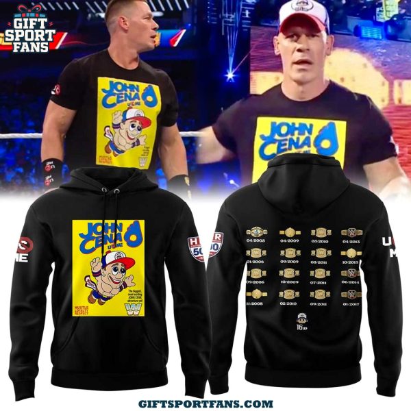 John Cena and His Favorite Special Edition 2025 Hoodie