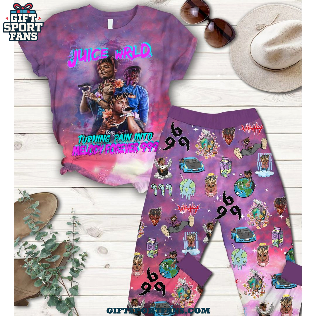 Juice WRLD For Fans Clubs 2025 Pajamas Set Juice WRLD For Fans Clubs 2025 Pajamas Set