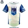 Kansas City Royals Salvadoran Heritage Night 2025 Special Jersey Cap 3