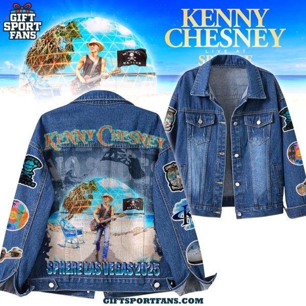 Kenny Chesney Sphere Las Vegas 2025 Demin Jacket