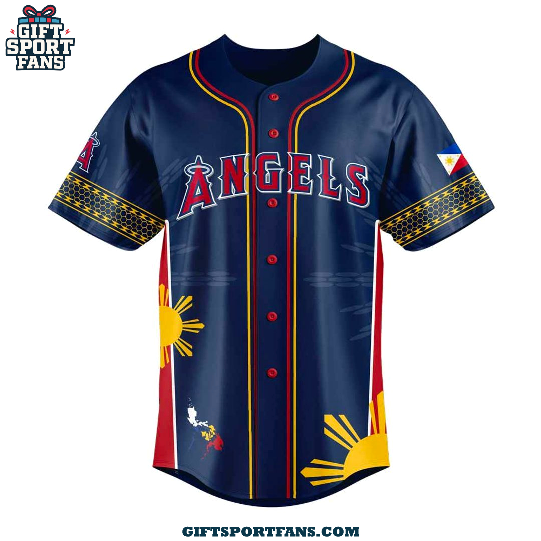 Los Angeles Angels Filipino Heritage Night 2025 New Jersey Cap Los Angeles Angels Filipino Heritage Night 2025 New Jersey Cap
