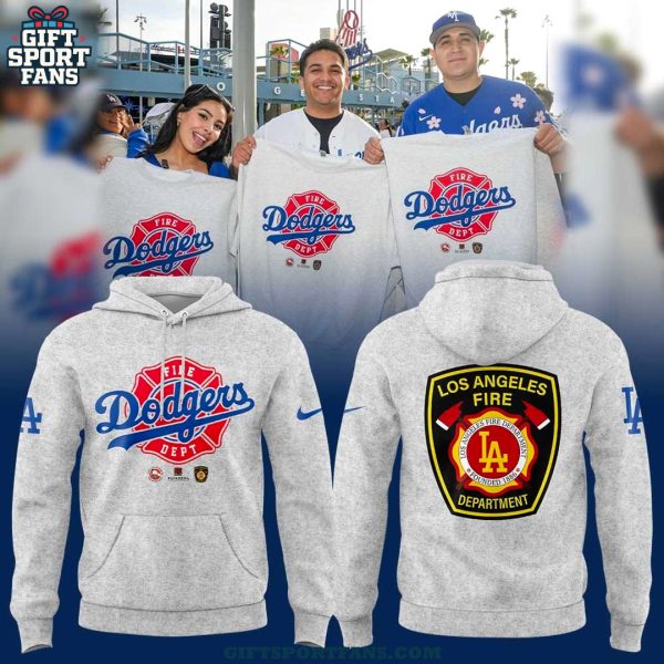 Los Angeles Dodgers Firefighter Appreciation Night 2025 Limited Edition Hoodie