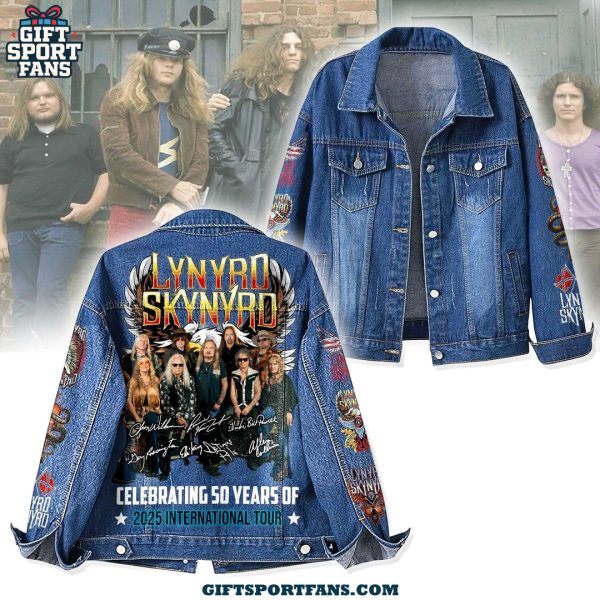 Lynyrd Skynyrd 2025 International Tour Demin Jacket