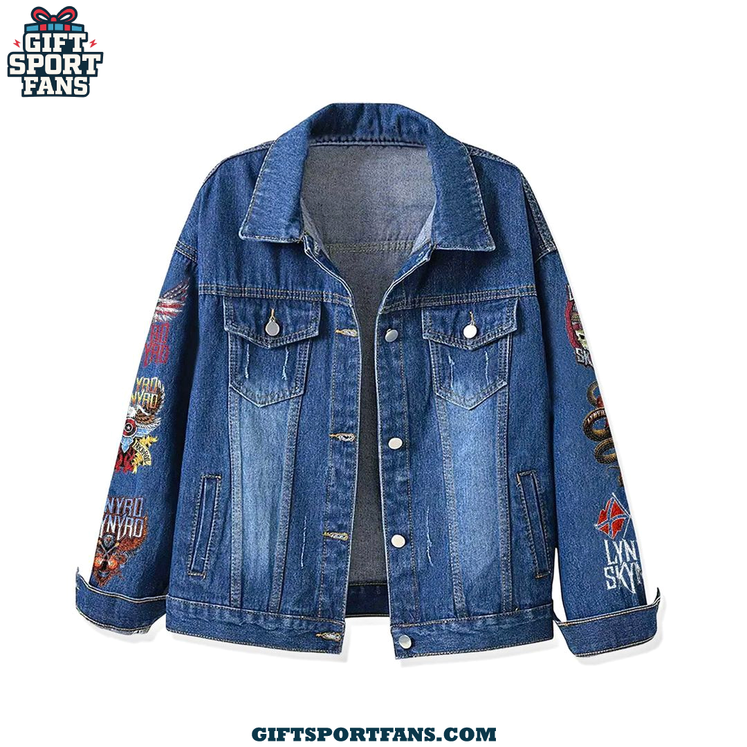 Lynyrd Skynyrd 2025 International Tour Demin Jacket Lynyrd Skynyrd 2025 International Tour Demin Jacket