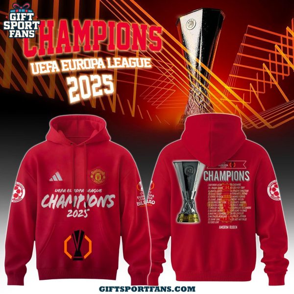 Manchester Utd Champions Europa League 2025 Limited Edition Sweatshirt