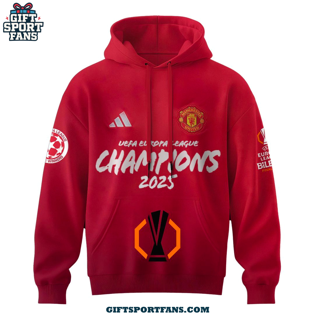 Manchester Utd Champions Europa League 2025 Limited Edition Sweatshirt Manchester Utd Champions Europa League 2025 Limited Edition Sweatshirt