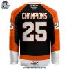 Medicine Hat Tigers Memorial Cup Champions 2025 Jersey 3