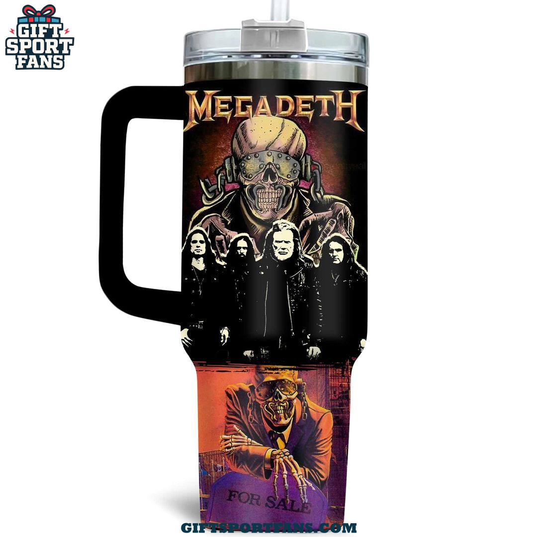 Megadeth 2025 Gift For Fans Tumbler Megadeth 2025 Gift For Fans Tumbler