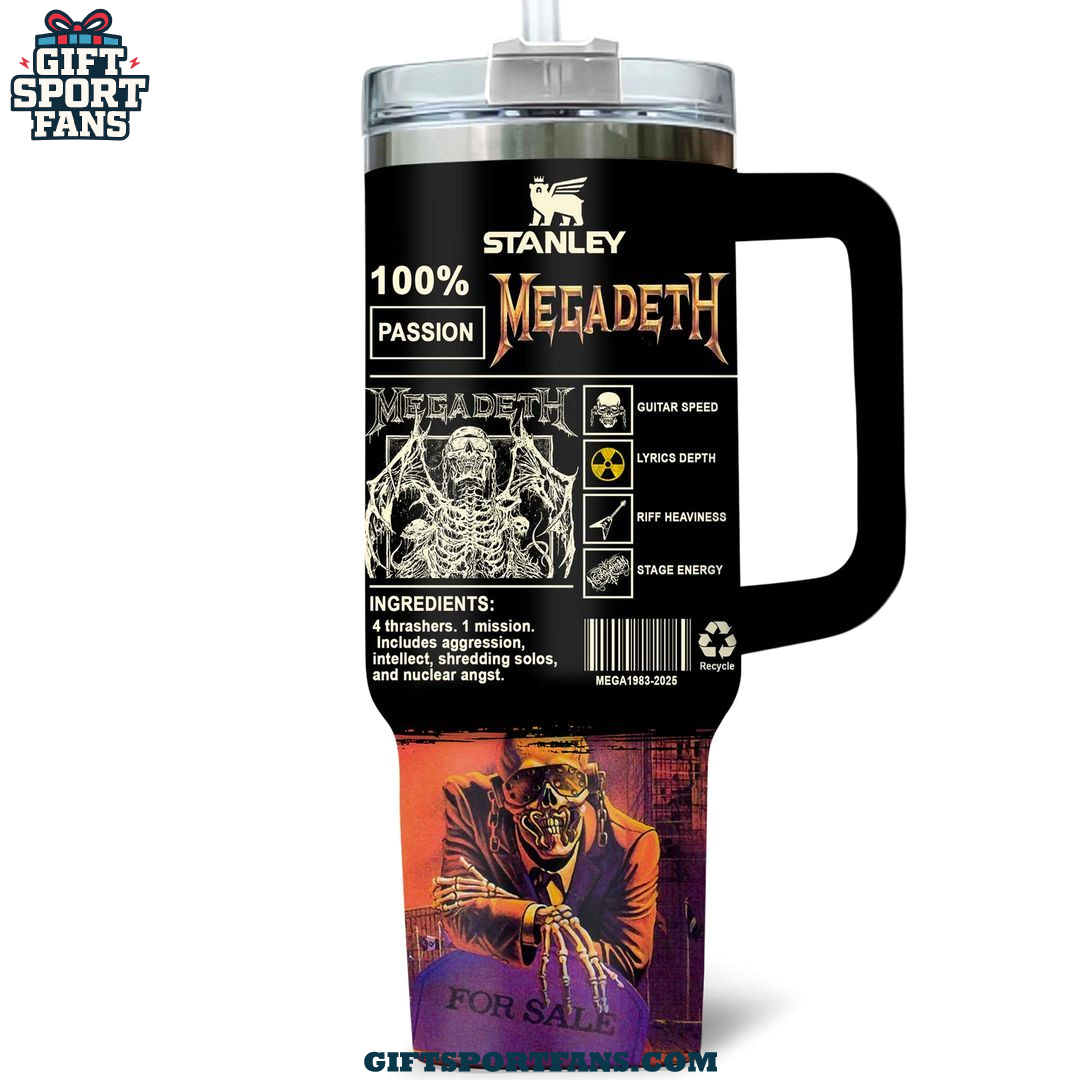 Megadeth 2025 Gift For Fans Tumbler Megadeth 2025 Gift For Fans Tumbler
