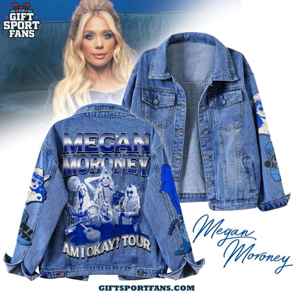 Megan Moroney Am I Okay Tour 2025 Demin Jacket