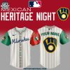 Boston Red Sox Mexican Heritage Night 2025 Custom Jersey Cap